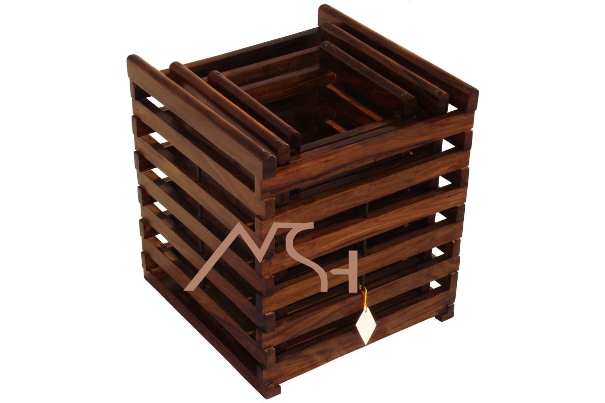 Rectangle Crate Set Of 3